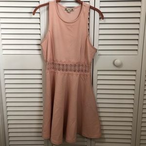 Baby pink dress
